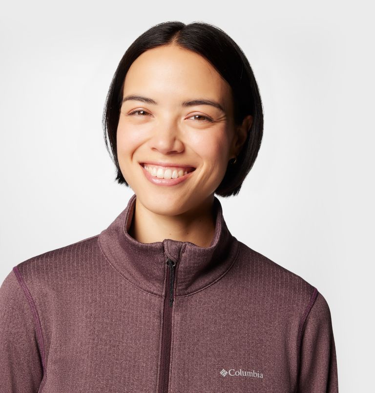 Women's Park View Technical Fleece Jacket, Color: Moonvista, image 5