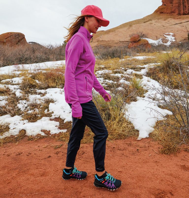 Women's Park View Technical Fleece Jacket, Color: Wild Fuchsia Heather, image 10