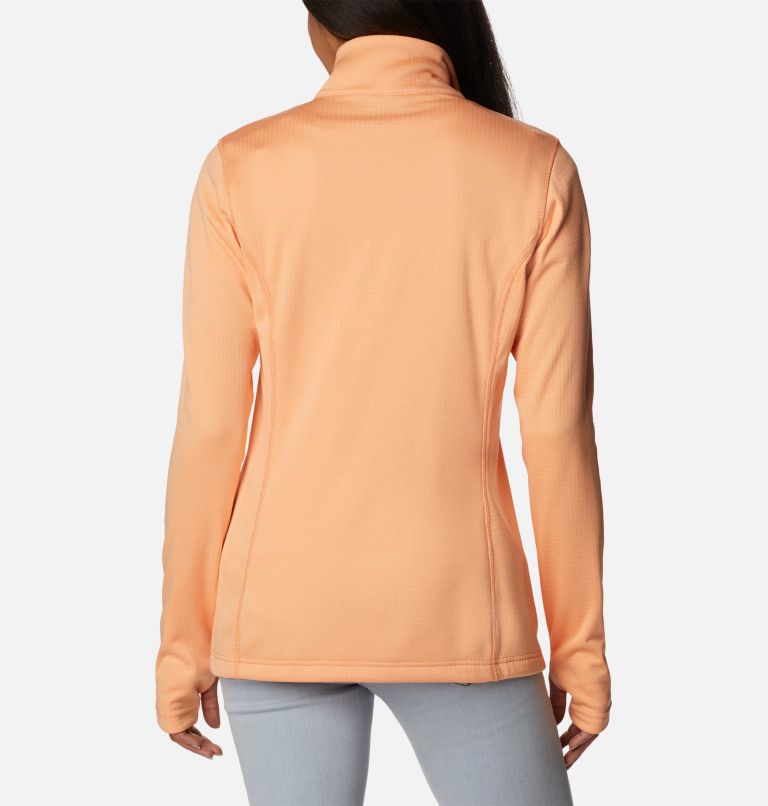 Women's Park View Technical Fleece Jacket, Color: Peach Heather, image 2