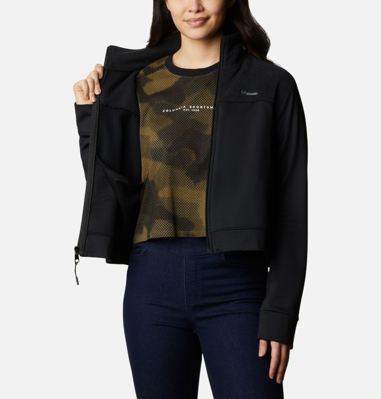 Women's Columbia River Full Zip Fleece Jacket, Color: Black, image 5