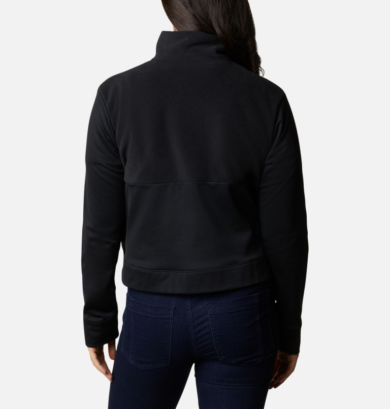 Thumbnail: Women's Columbia River Full Zip Fleece Jacket, Color: Black, image 2