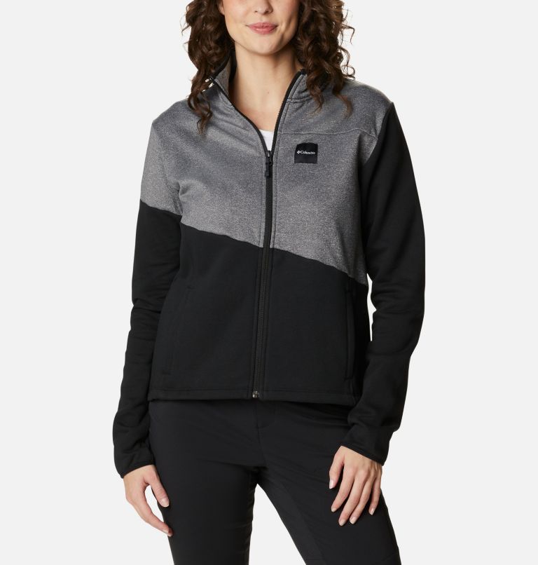 FORRO POLAR COLUMBIA LODGE HYBRID FULL ZIP MINERAL