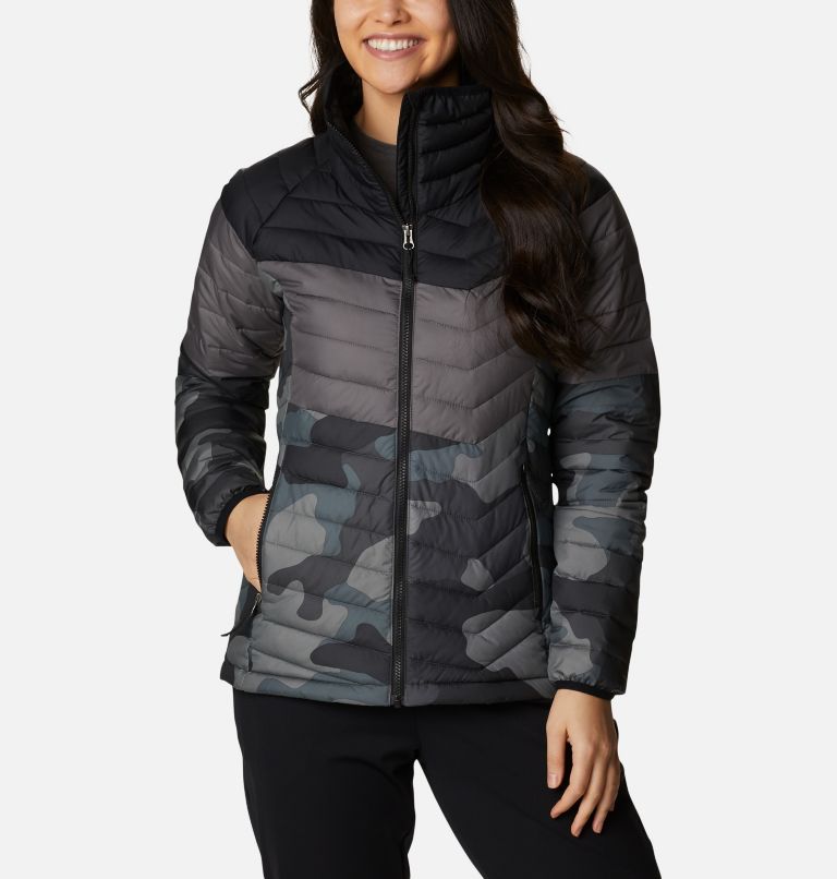 COLUMBIA Parka Mujer Powder Lite Jacket Negro COLUMBIA