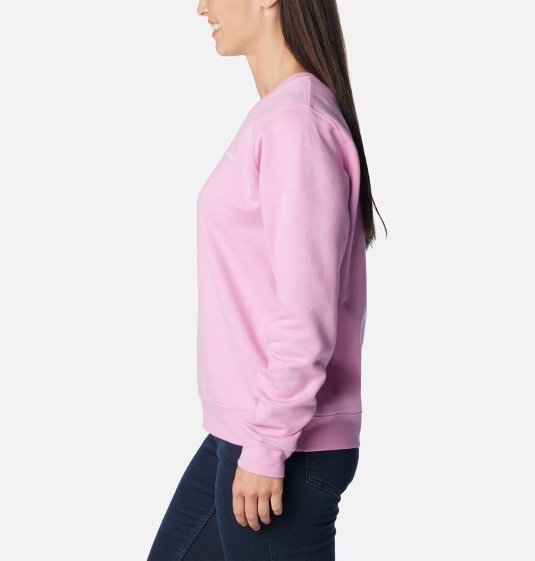 Women's Columbia Trek Graphic Crew Sweatshirt, Color: Cosmos, image 3