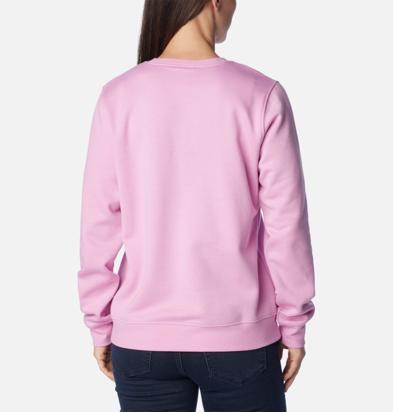 Women's Columbia Trek Graphic Crew Sweatshirt, Color: Cosmos, image 2