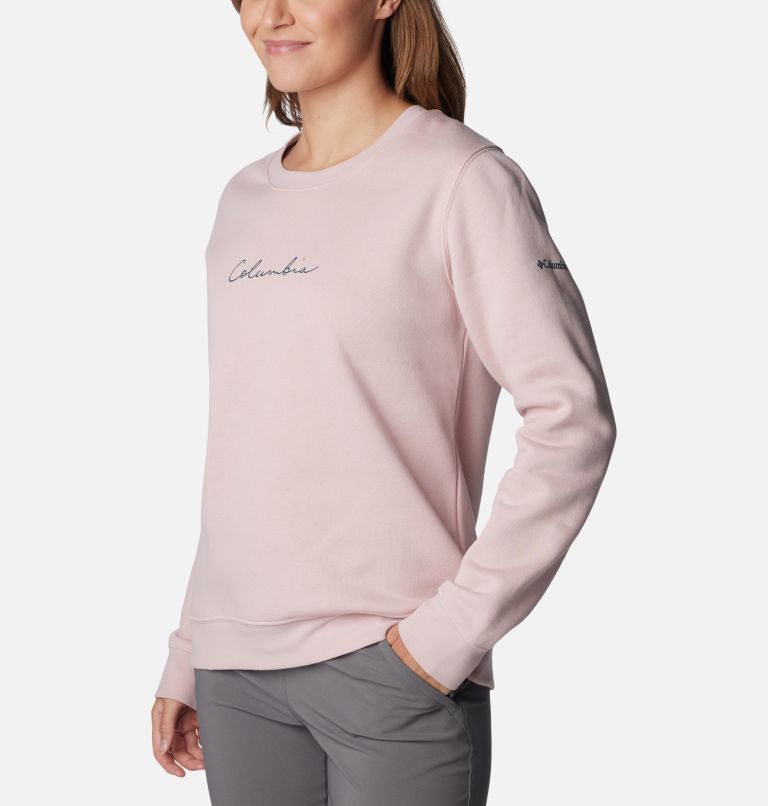 Pink on sale columbia sweatshirt