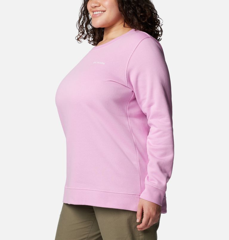 Women's Columbia Trek Graphic Crew Sweatshirt - Plus Size, Color: Cosmos, image 3