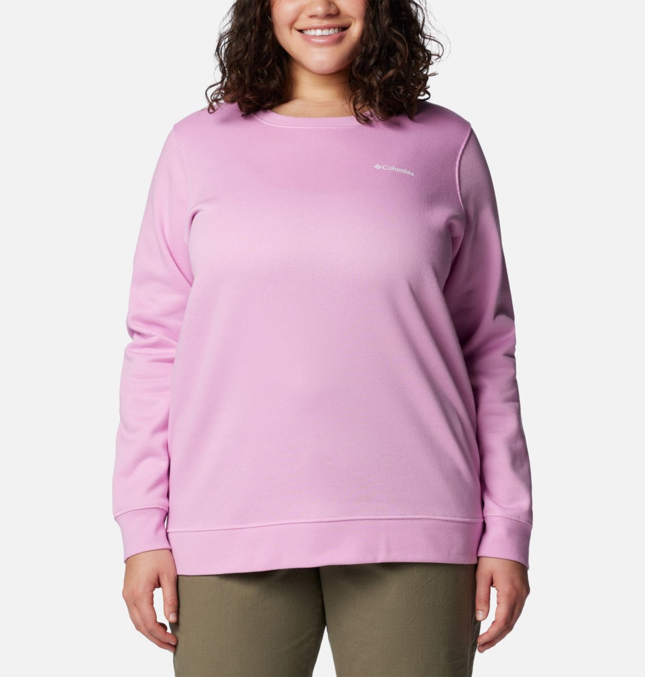 Women's Columbia Trek Graphic Crew Sweatshirt - Plus Size 1