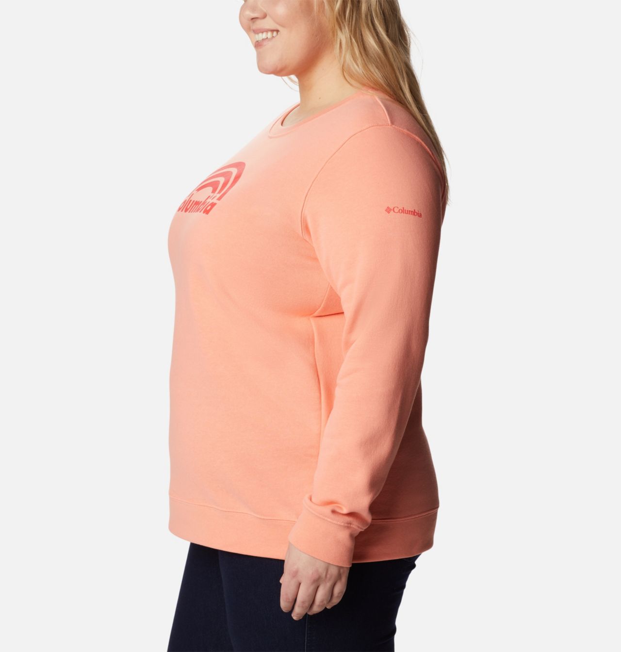 Women's Columbia Trek Graphic Crew Sweatshirt - Plus Size 3