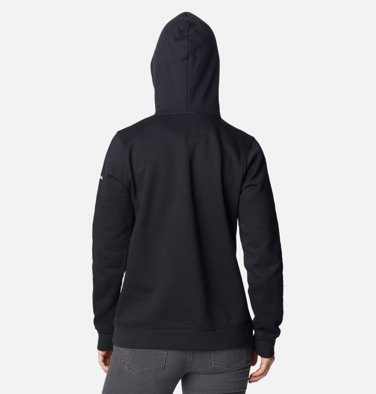 Columbia Trek Graphic Hoodie | 015 | L, Color: Black, White CSC Stacked Logo, image 2