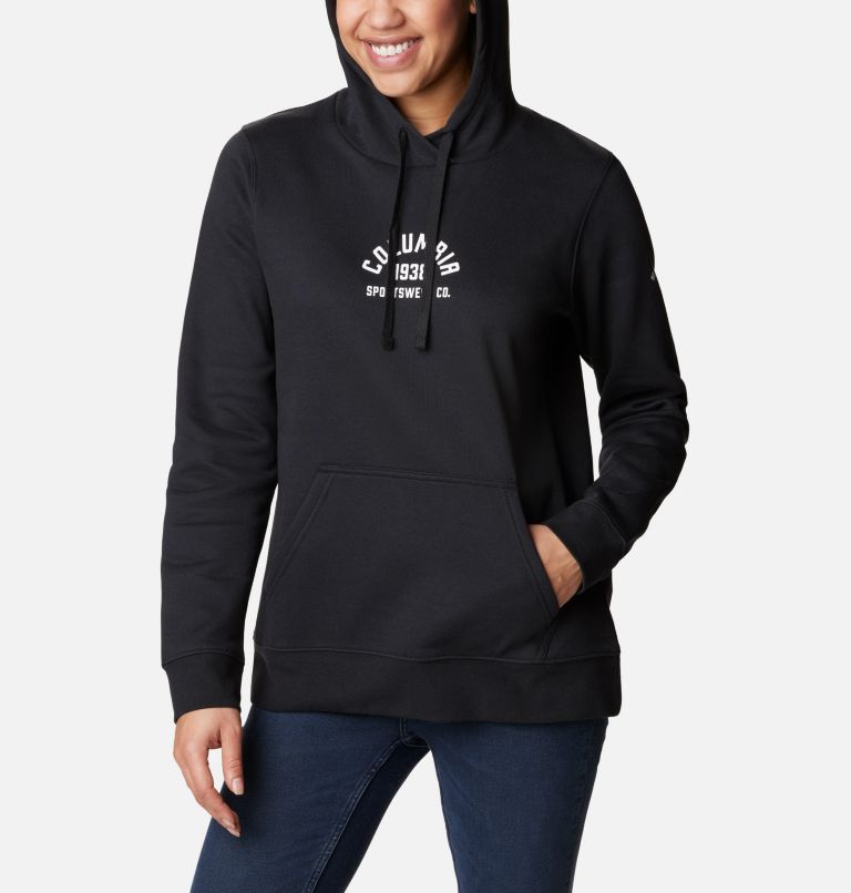 Women's Logo Graphic Hoodie, Women's Tops