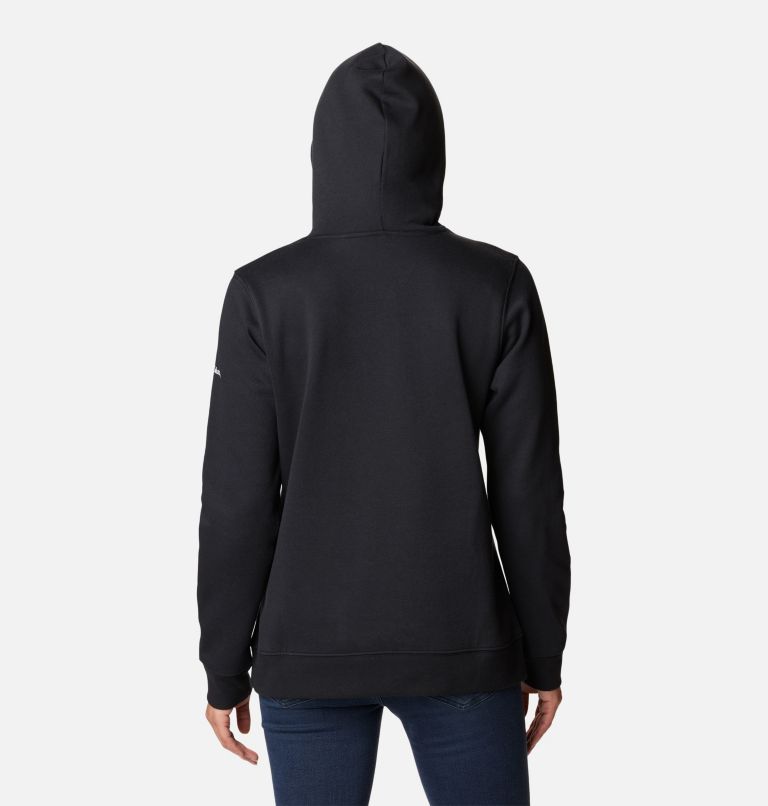 Women's Columbia Trek Graphic Hoodie, Color: Black, White, image 2