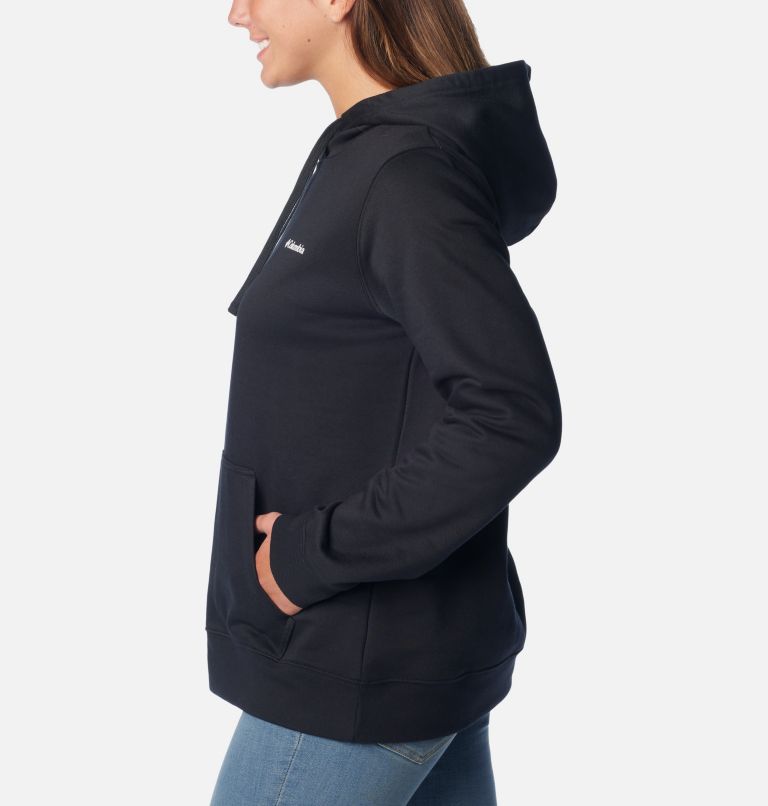 Women's Columbia Trek Graphic Hoodie, Color: Black, image 3