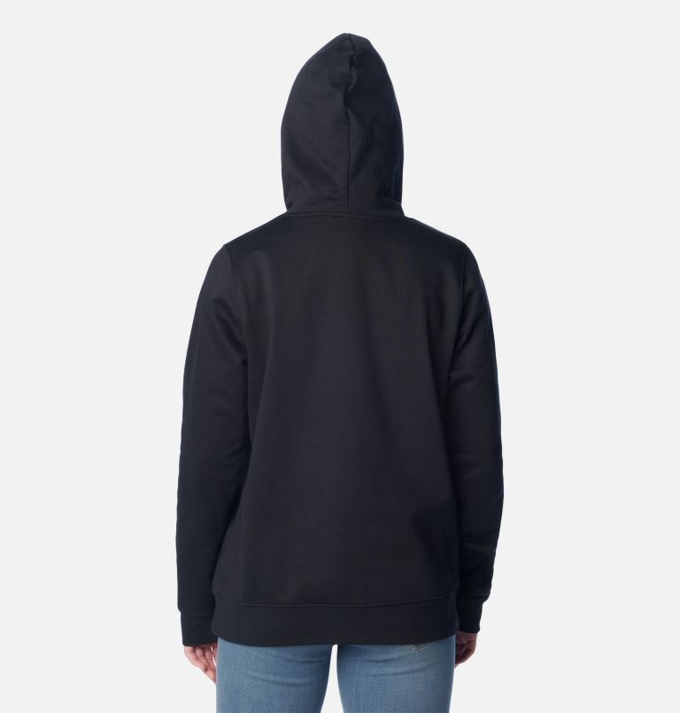 Women's Columbia Trek Graphic Hoodie, Color: Black, image 2