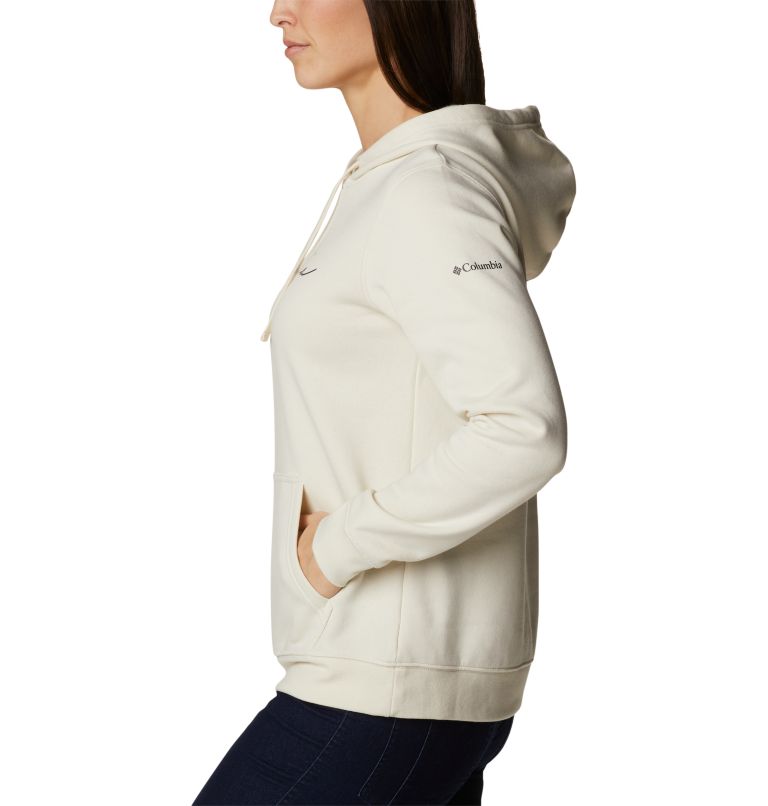 Columbia Trek Graphic Hoodie | 191 | XS, Color: Chalk, Script Logo, image 3