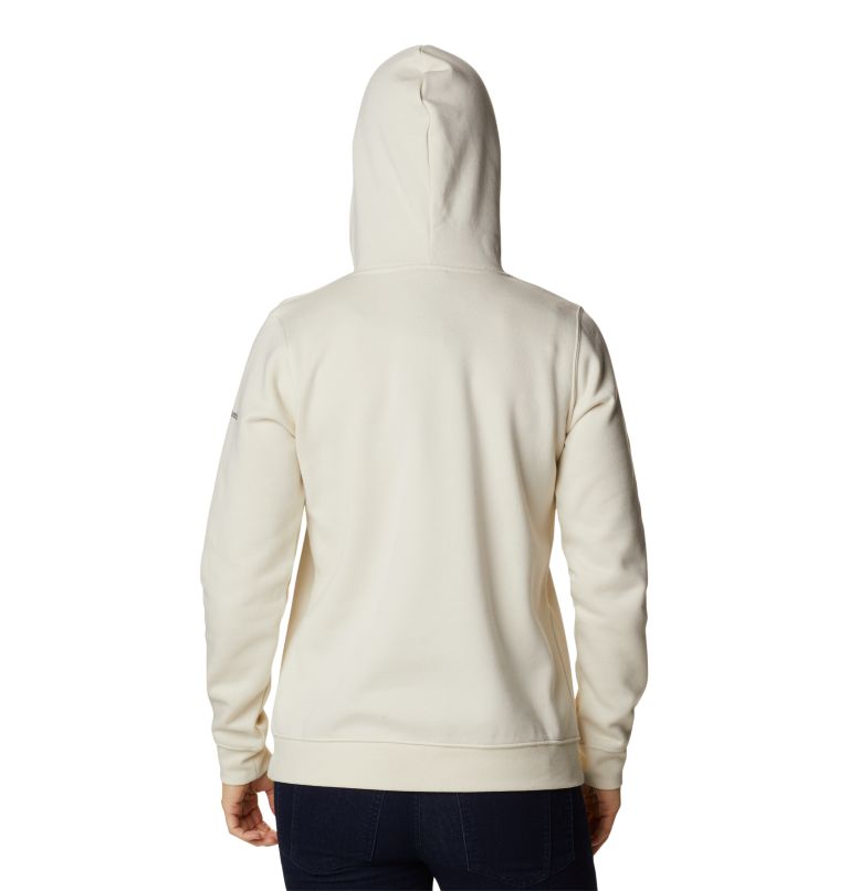 Columbia Trek Graphic Hoodie | 191 | XS, Color: Chalk, Script Logo, image 2
