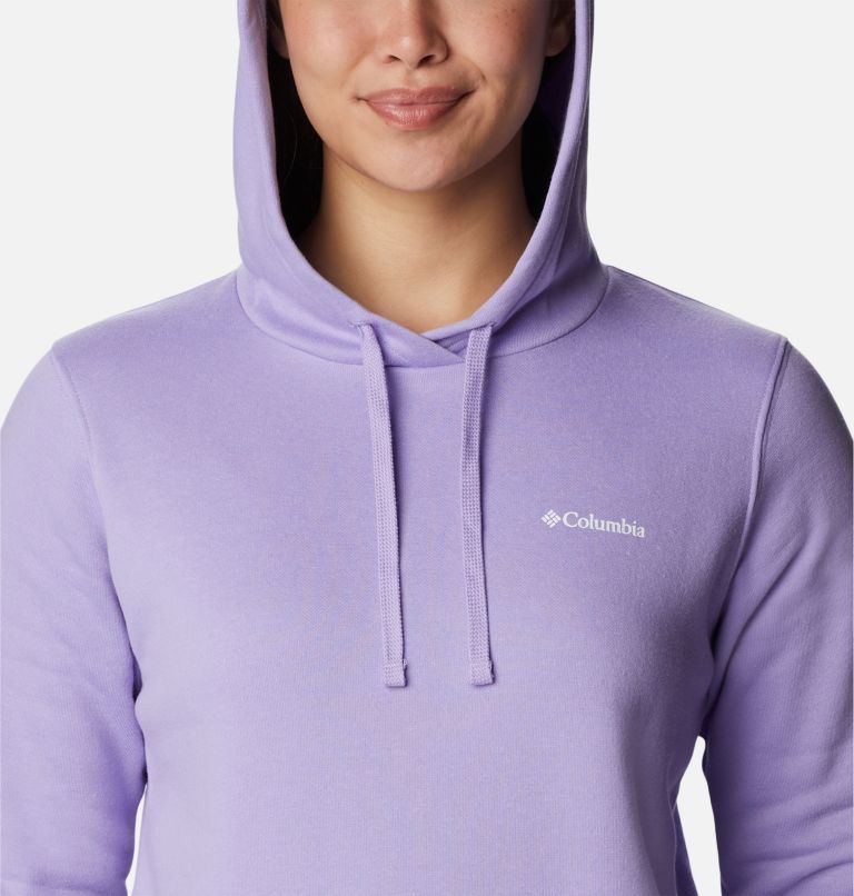 Columbia Trek Graphic Hoodie | 535 | M, Color: Frosted Purple, White Logo, image 4