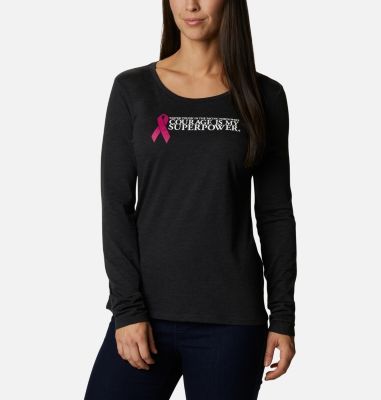 columbia breast cancer fleece jacket