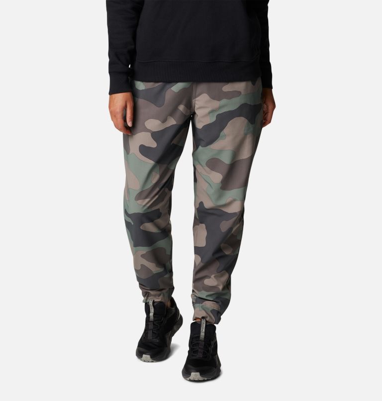 Women's Pleasant Creek Warm Joggers, Color: Cypress Mod Camo, image 1