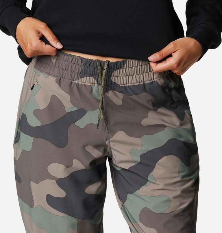 Women's Pleasant Creek Warm Joggers, Color: Cypress Mod Camo, image 4