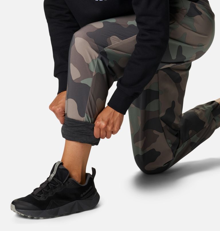 Women's Pleasant Creek Warm Joggers, Color: Cypress Mod Camo, image 6