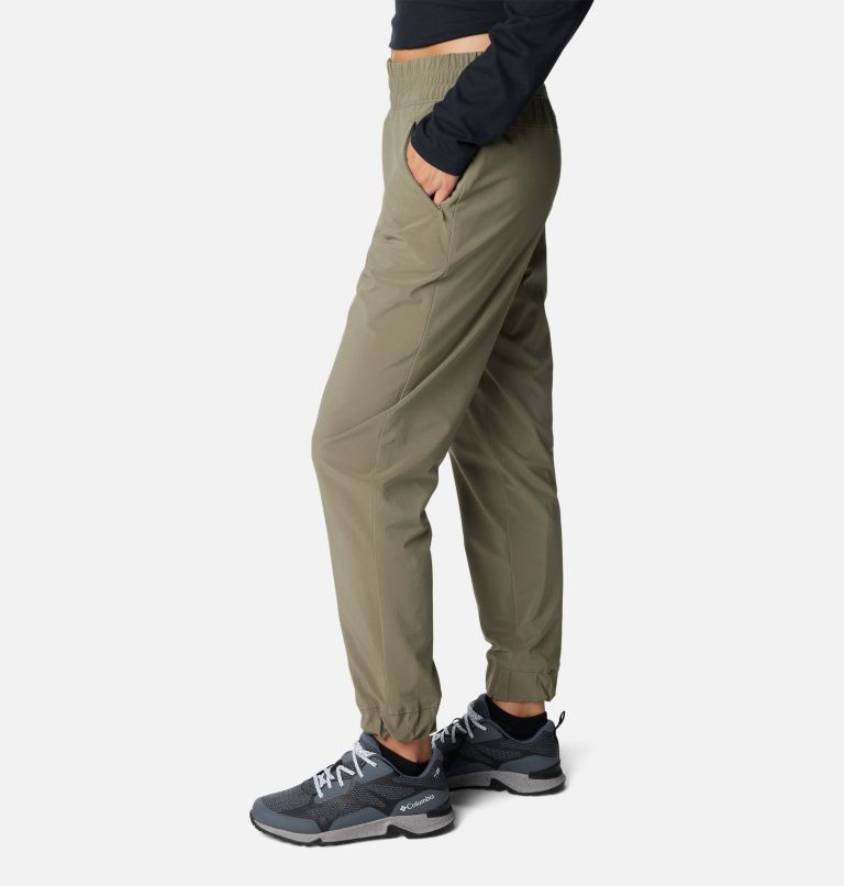 Pantalones deportivos para mujer con bolsillos laterales con