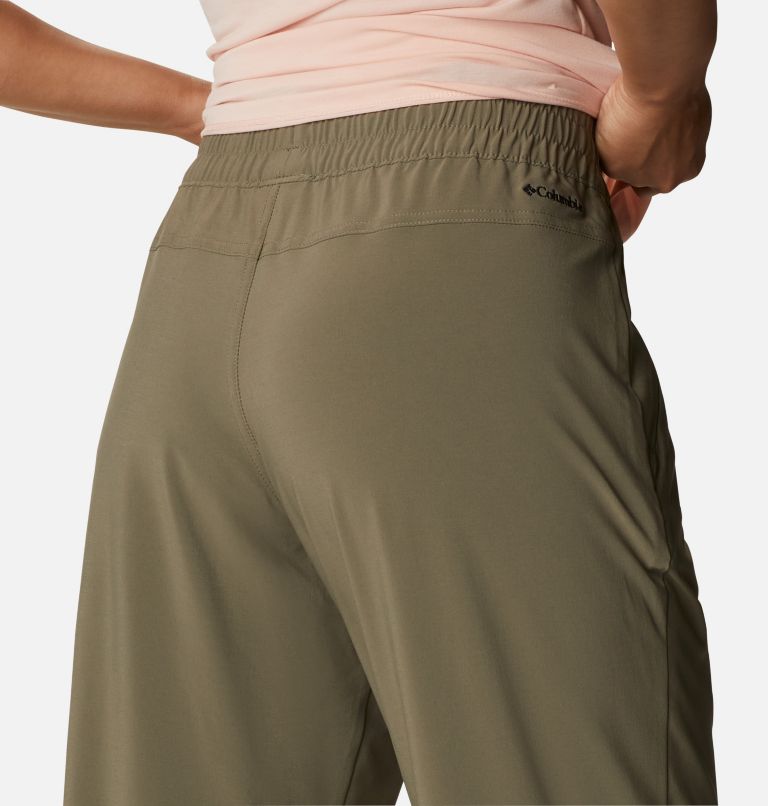 Pantalón deportivo cálido Pleasant Creek para mujer, Color: Stone Green, image 5