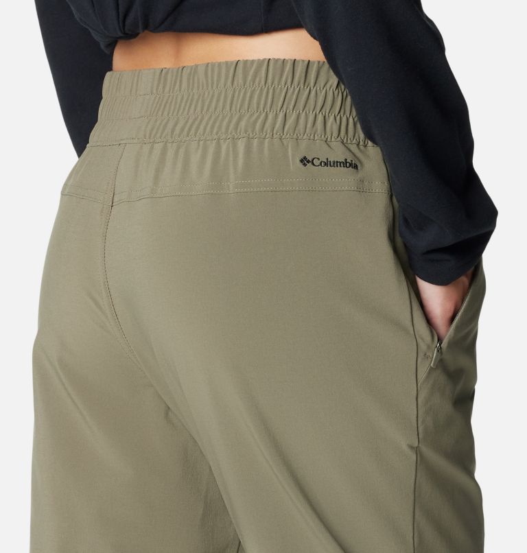 Calças Jogger Columbia Preço - Pleasant Creek Mulher Verde Oliva