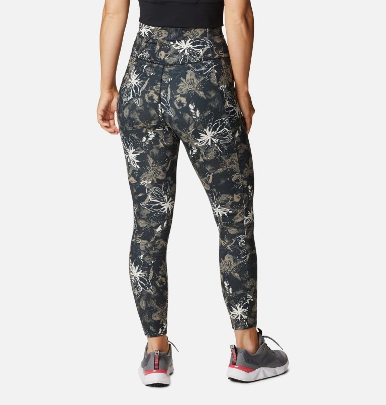 Women's Weekend Adventure Leggings, Color: Black Aurelian Print, image 2