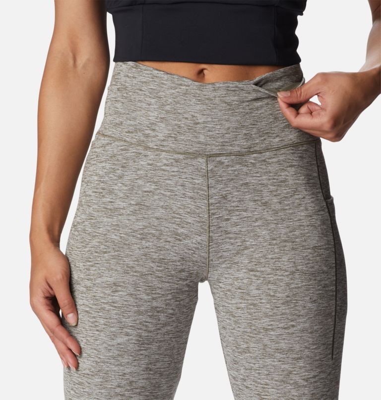 Women's Weekend Adventure Leggings, Color: Stone Green Heather, image 4