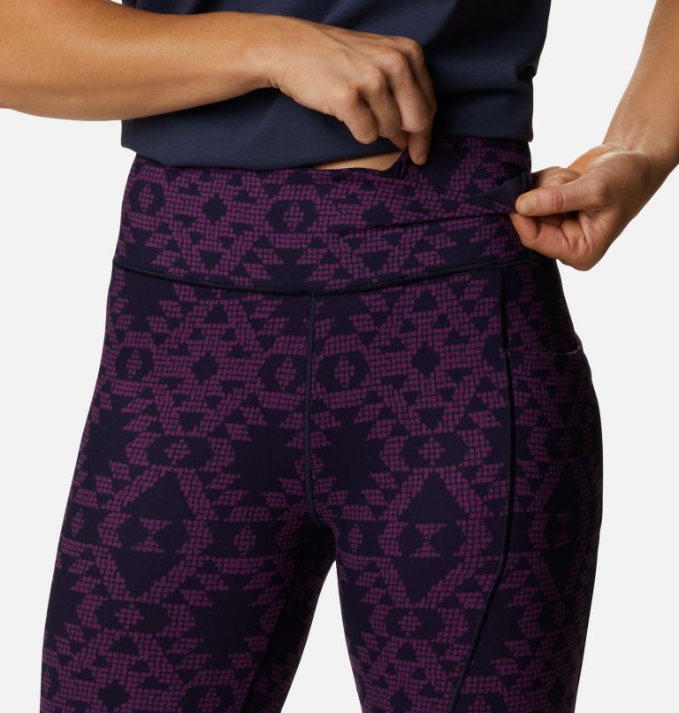 Weekend Adventure 7/8 Legging | 575 | XL, Color: Plum Tonal Blanket, image 4