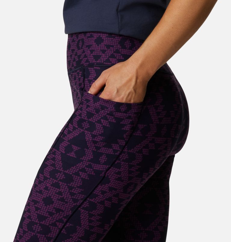 Weekend Adventure 7/8 Legging | 575 | XL, Color: Plum Tonal Blanket, image 6