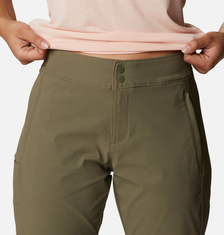 Women's Firwood Core Pants, Color: Stone Green, image 4