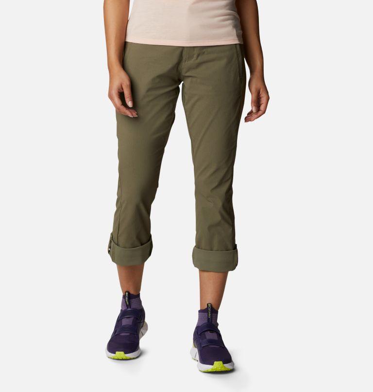Women's Firwood Core Pants, Color: Stone Green, image 6