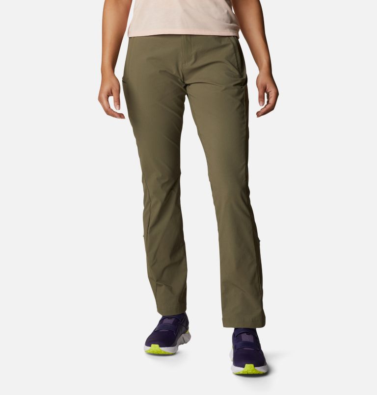 Thumbnail: Women's Firwood Core Trousers, Color: Stone Green, image 1