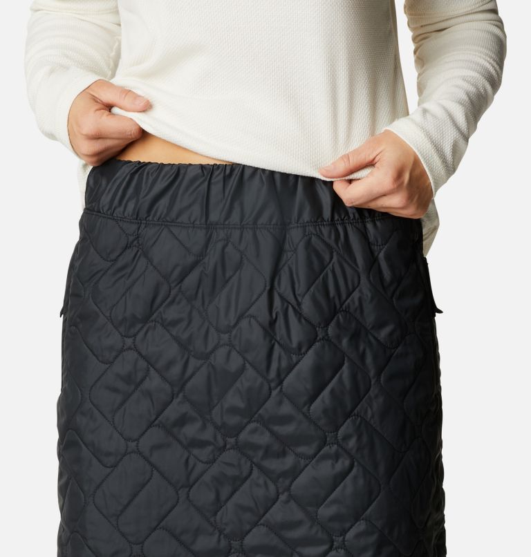 Women's Sweet View Insulated Skirt, Color: Black, image 4