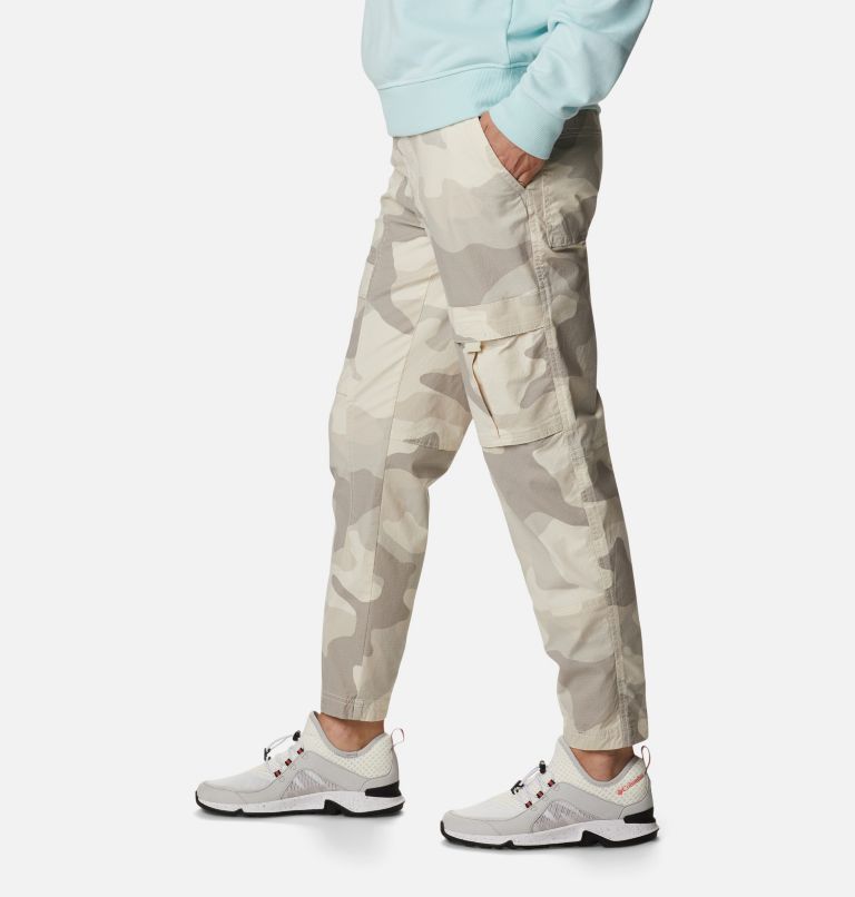 Women's Wallowa Cargo Pants, Color: Chalk Mod Camo, image 3