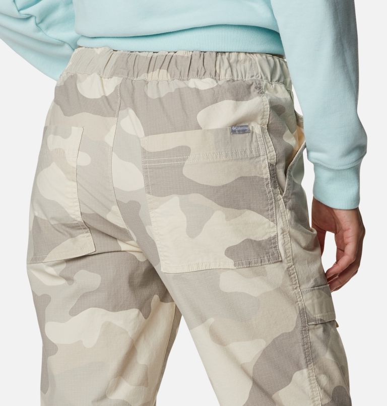 Women's Wallowa Cargo Pants, Color: Chalk Mod Camo, image 5