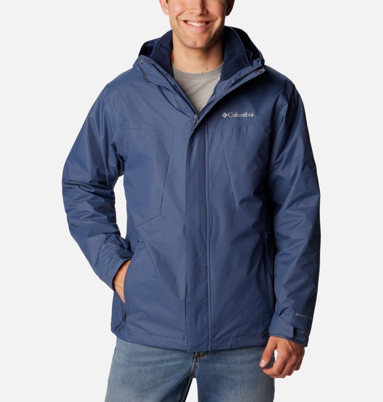 Columbia omni heat on sale interchange jacket men's