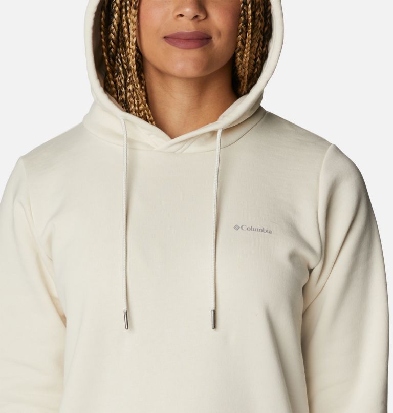 Thumbnail: Women's Rush Valley Long Hoodie, Color: Chalk, image 4