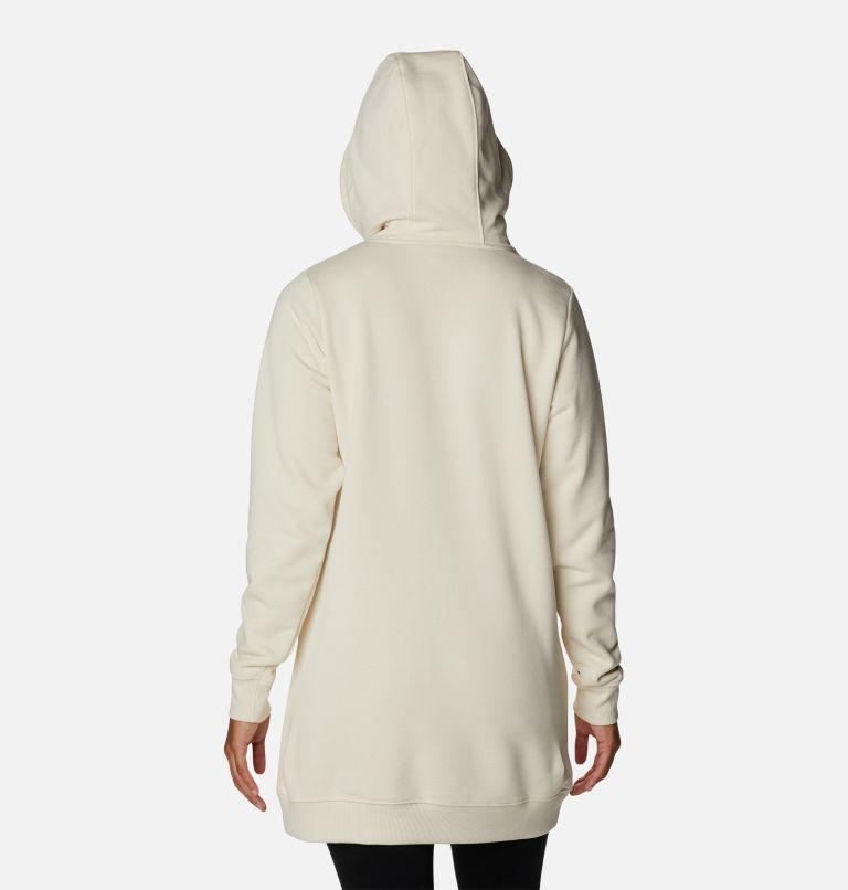 Thumbnail: Women's Rush Valley Long Hoodie, Color: Chalk, image 2
