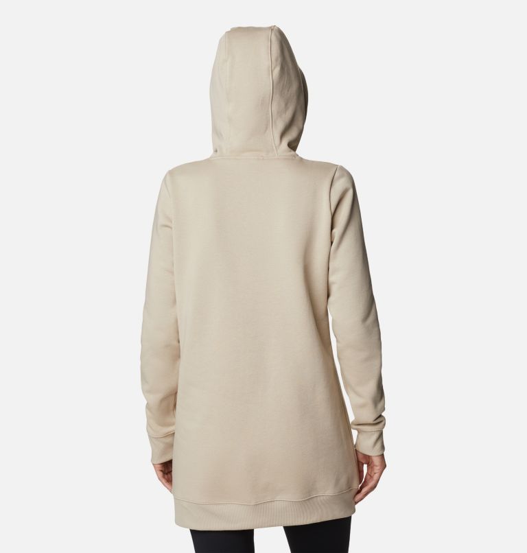 Thumbnail: Women's Rush Valley Long Hoodie, Color: Ancient Fossil, image 2