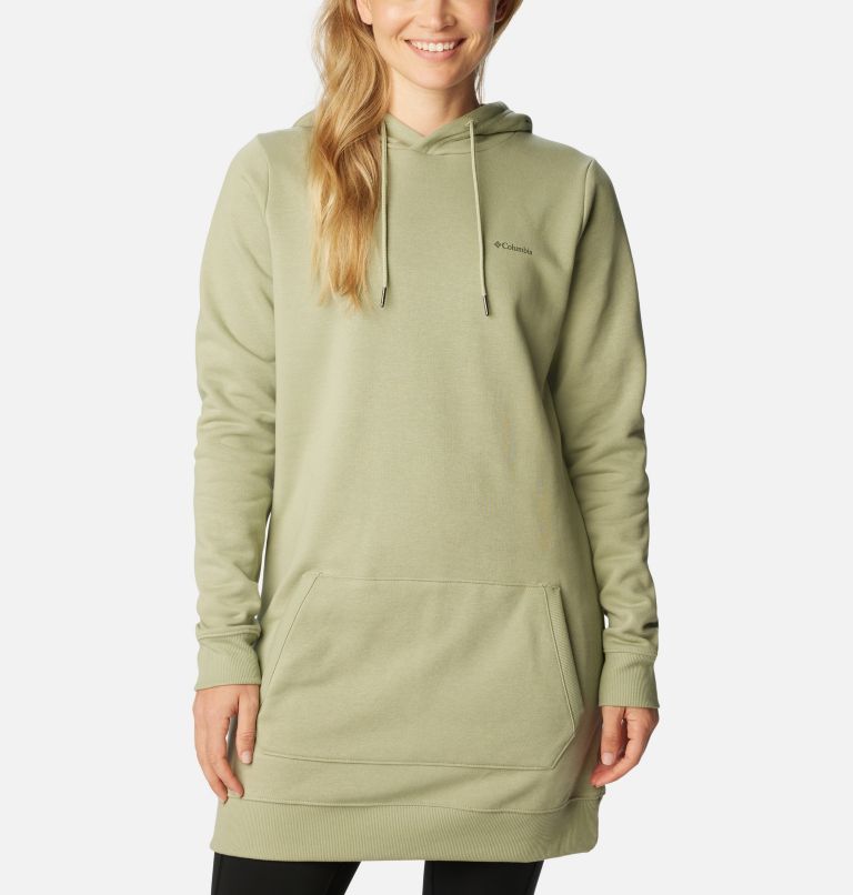 Hoodie long clearance neck