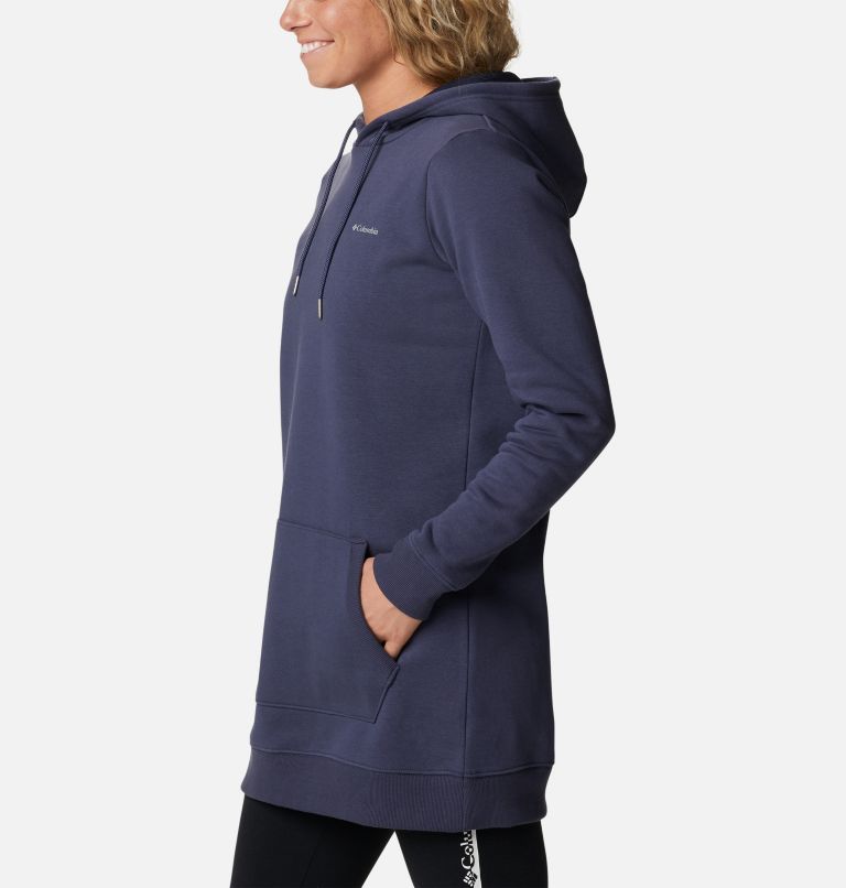 Women's Rush Valley Long Hoodie, Color: Nocturnal, image 3