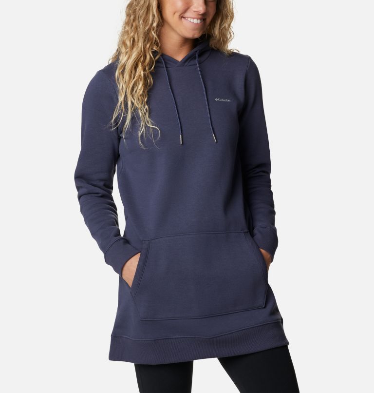 Women's Rush Valley Long Hoodie, Color: Nocturnal, image 5