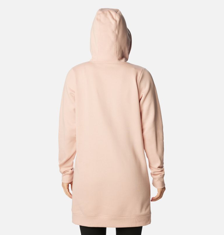 Thumbnail: Women's Rush Valley Long Hoodie, Color: Dusty Pink, image 2