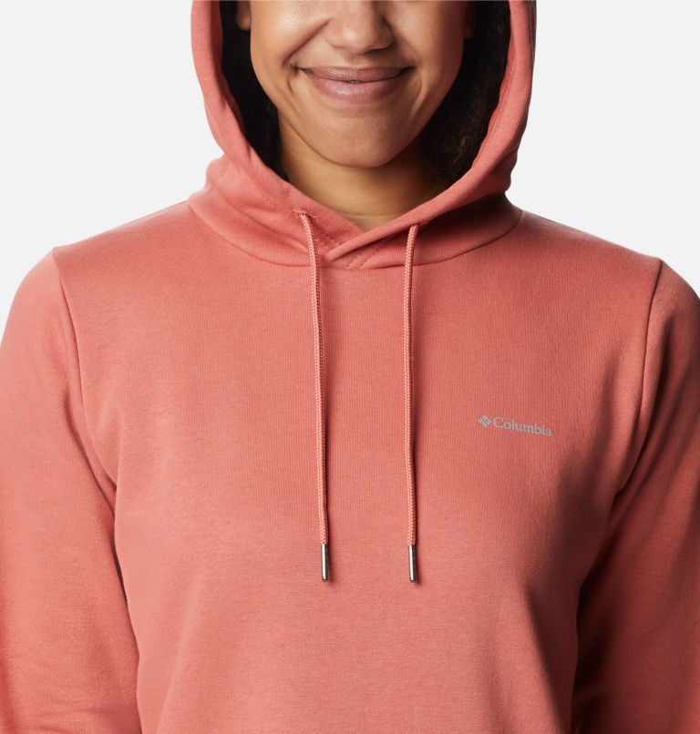W Rush Valley Long Hoodie | 639 | S, Color: Dark Coral, image 4
