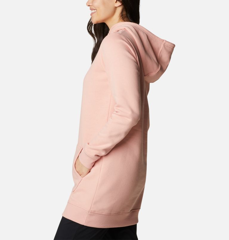 W Rush Valley Long Hoodie | 672 | L, Color: Faux Pink, image 3