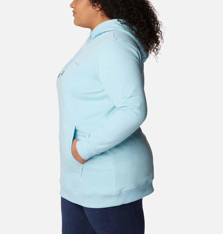 Women's Rush Valley Long Hoodie - Plus Size, Color: Spring Blue, image 3