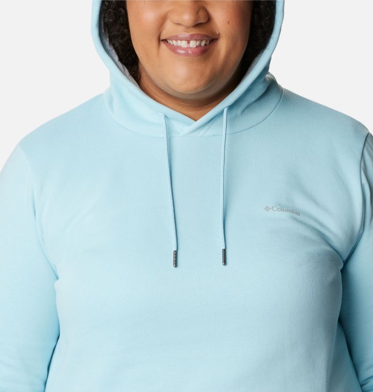 Women's Rush Valley Long Hoodie - Plus Size, Color: Spring Blue, image 4